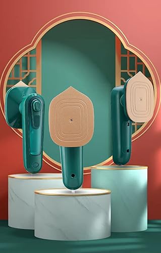 Miniatura 6 de Plancha de vapor micro, mini plancha portátil portátil vaporizador de ropa de viaje y uso doméstico, plancha de calor rápido para el hogar, placa de