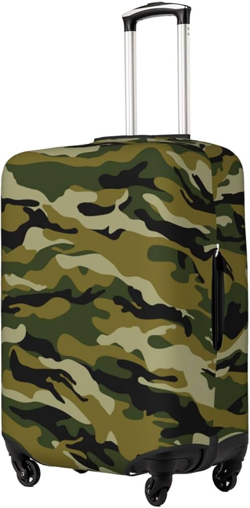 Amazon.co.jp: 迷彩 カモフラ柄 スーツケースカバー キャリーカバー