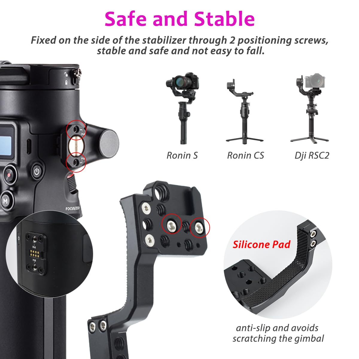 DJI Ronin-SC proコンポハンドグリップセット Amazon.co.jp: Akeipho ジンバルグリップハンドル ハンディスリング