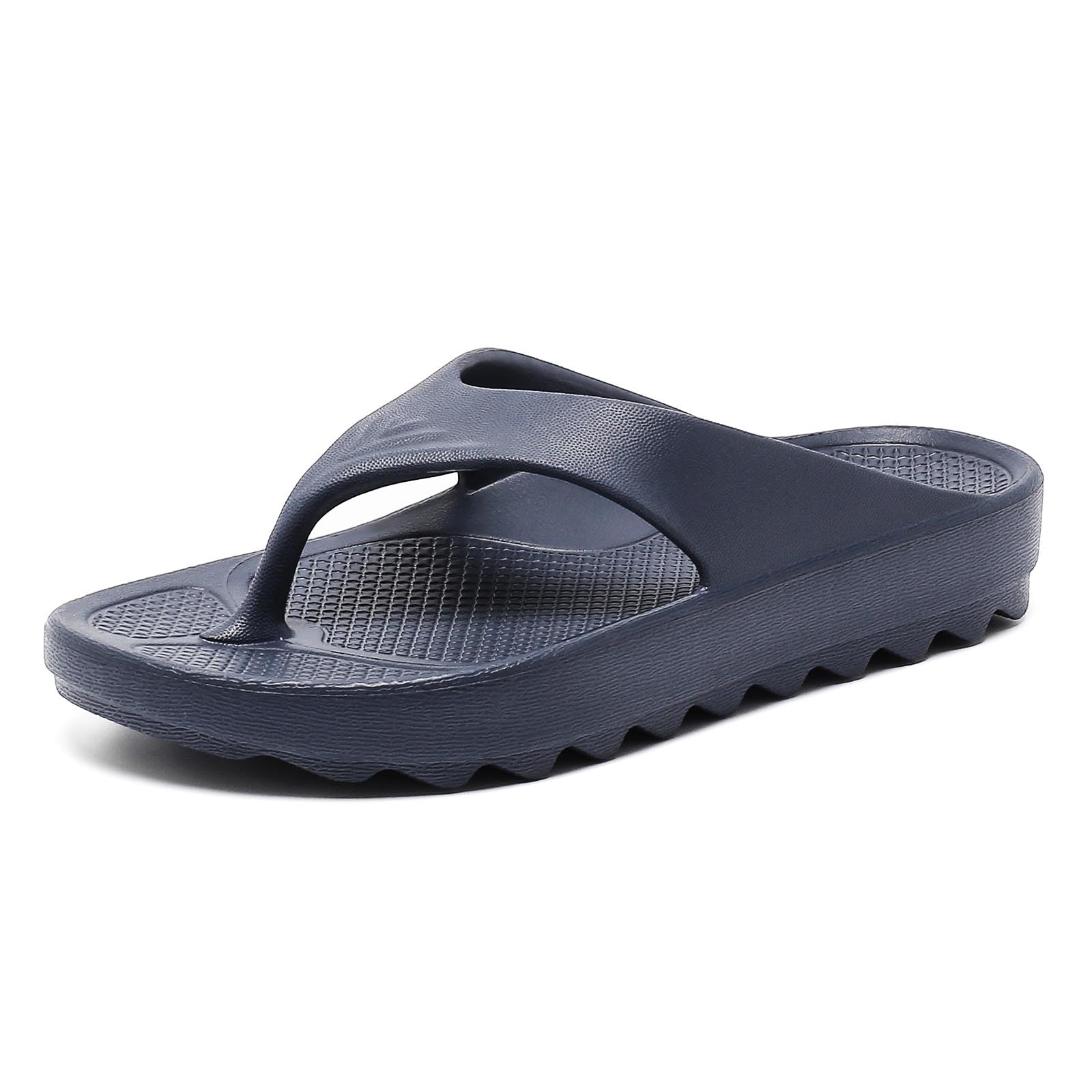 VIVASUN Flip Flops Damen Badelatschen Mittelfußstütze Zehentrenner Sandalen Komfortable Badeschuhe Rutschfest Badeschlappen Orthopädische Sandalen mit Fußgewölbestütze