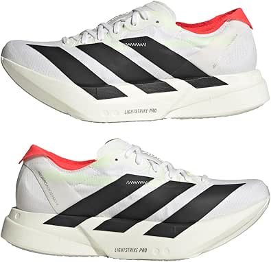 adidas [アディダス] ランニングシューズ レディース アディゼロ アディオス プロ 4 Adizero Adios Pro 4 JR1163 OMW80 WH/BK 23.0 cm