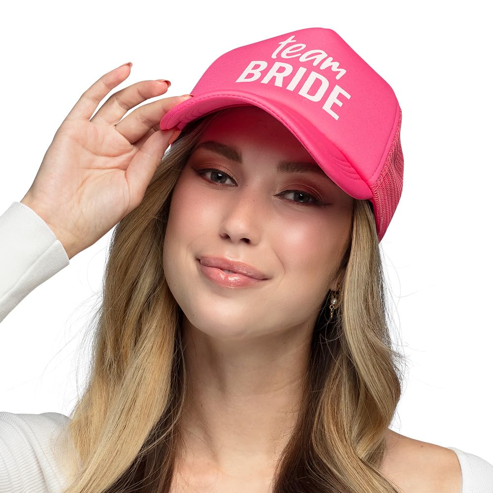 Boland 01427 Team Bride Hat for JGA, Carnival and Theme Party, Wedding, Bride