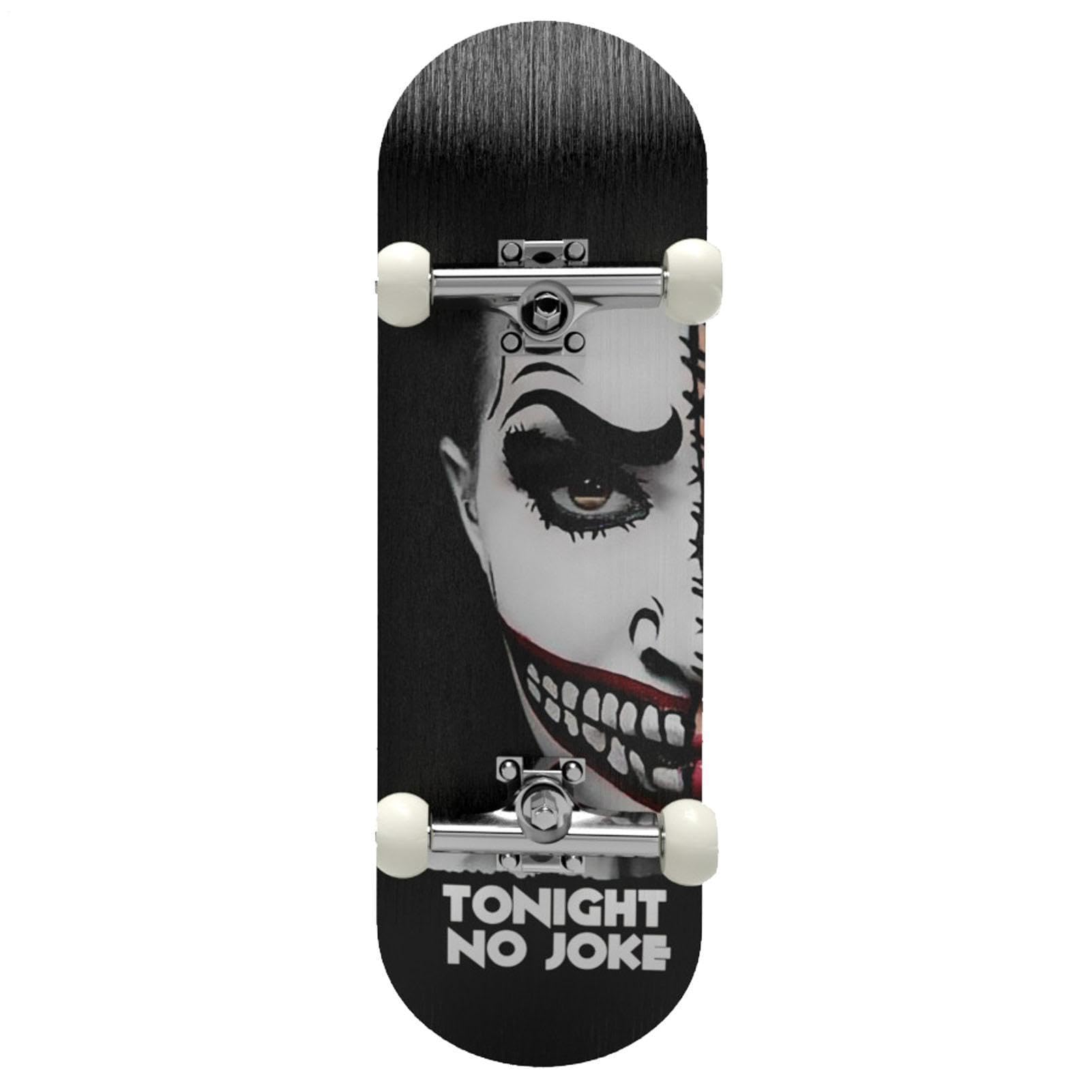 Fingerboard Skateboard - Maple Wooden Alloy Fingerboard, Mini Finger Toys, Upgrade Ball Bearing Wheels, Professional Maple Deck, Alloy Frame Gear | Interactive Fingerboards Skateboard