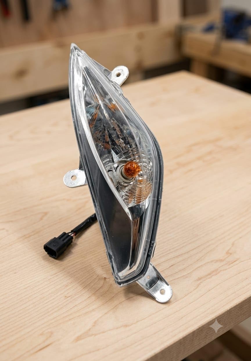 A.K Front Right Indicator for Jupiter BS3/BS4 (2008 to 2018) | Front Right Side, BS3 & BS4 Models, 2008-2018 Fitment, 1 Piece-image-2