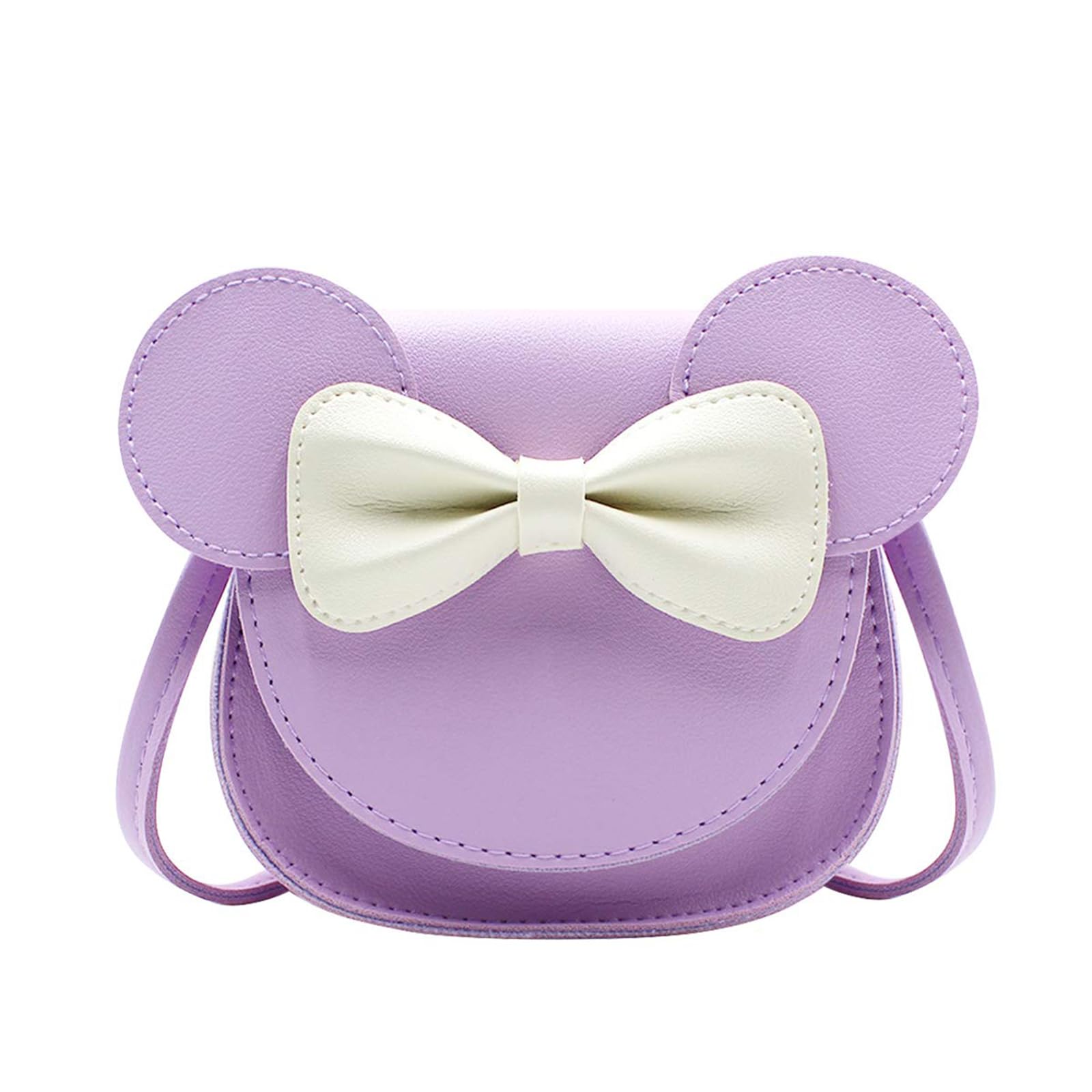 Hifot Borsetta Bambina, Fiocco Carino Mini Borsa con Tracolla Regolabile, Principessa Borsa a Tracolla per Ragazze