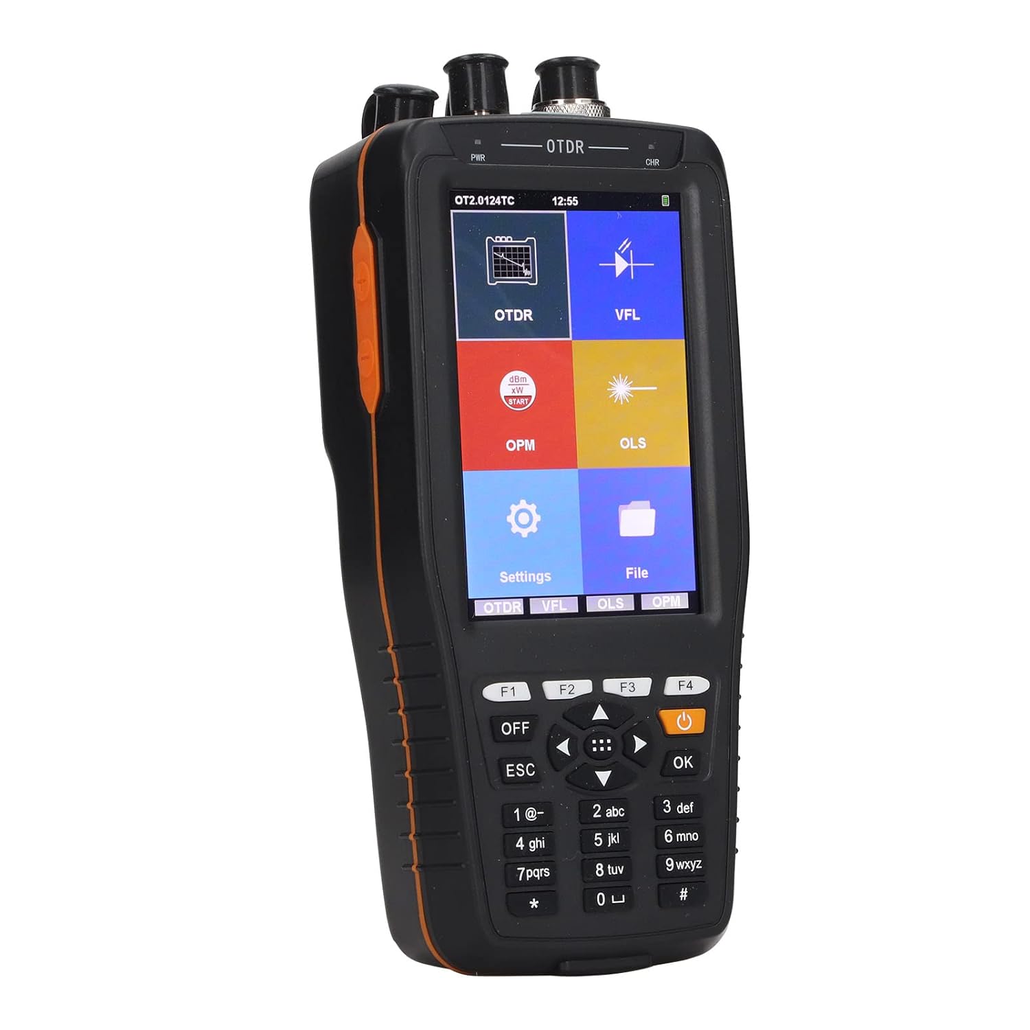 OTDR Fiber Optic Tester, 1550nm 60km Optical Time Domain Reflectometer