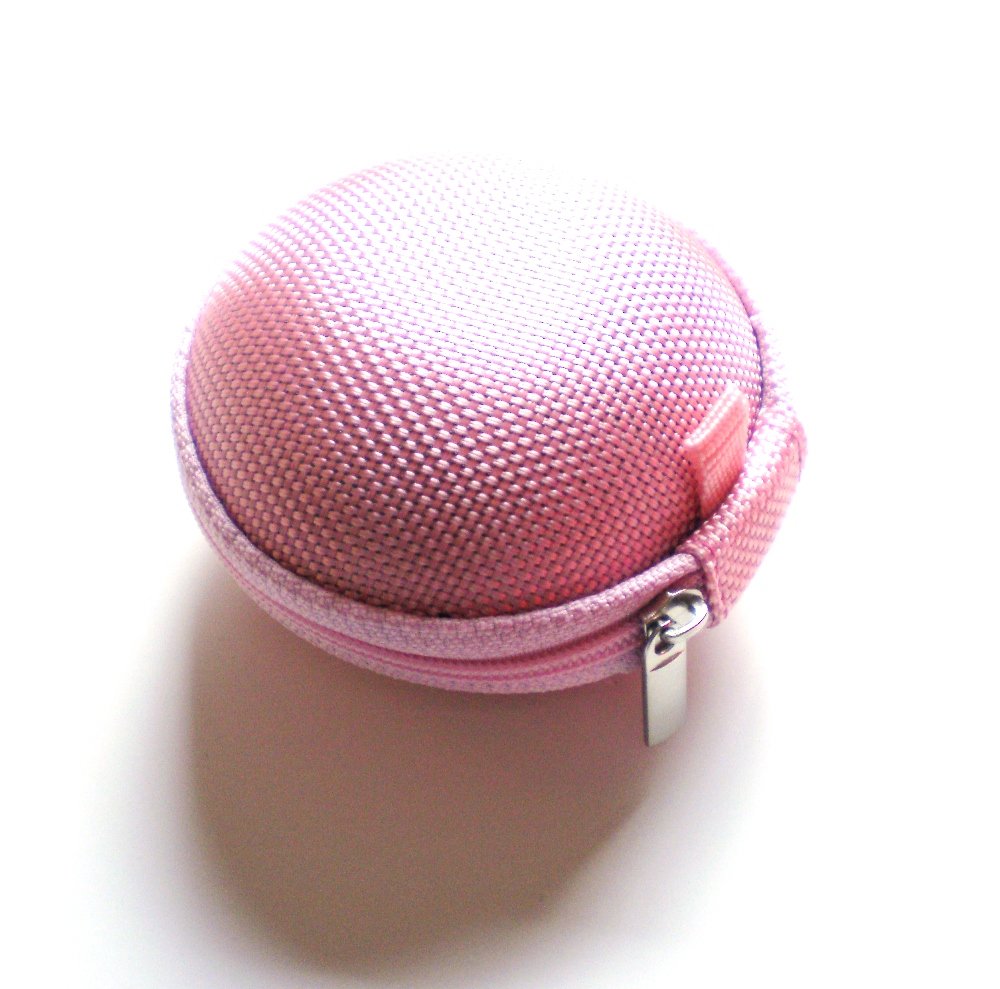 Pink Carrying Case Compatible with Blueant T1 Q1 Q2 Z9 Z9i V1 Blue Ant  Wireless Headset T-1 Q-2 Q-1 Z-9 Z-9i V-1 Bag Holder Pouch Hold Box Pocket  Size