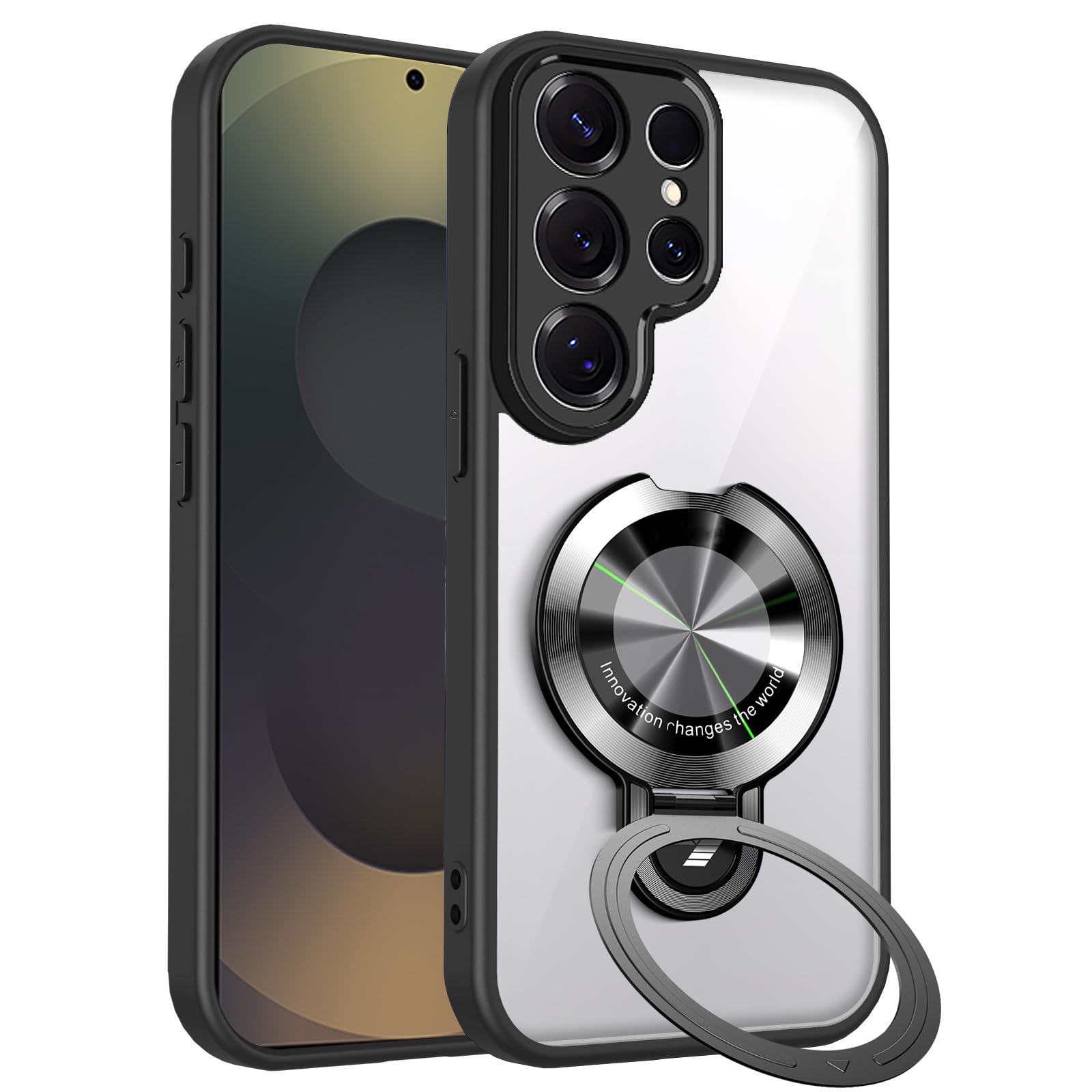 Étui Samsung S26 Ultra noir mat idéal pour sécuriser vos photos au quotidien