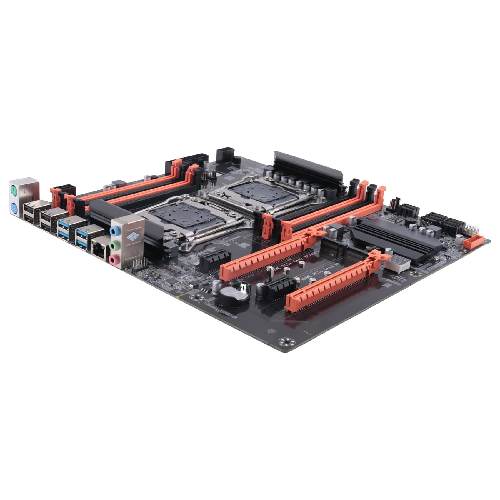 X99 Dual CPU płyta główna + kabel + kabel przełącznika + przegroda + pasta termoprzewodząca LGA 2011 DDR4 2011-V3 płyta główna CPU
