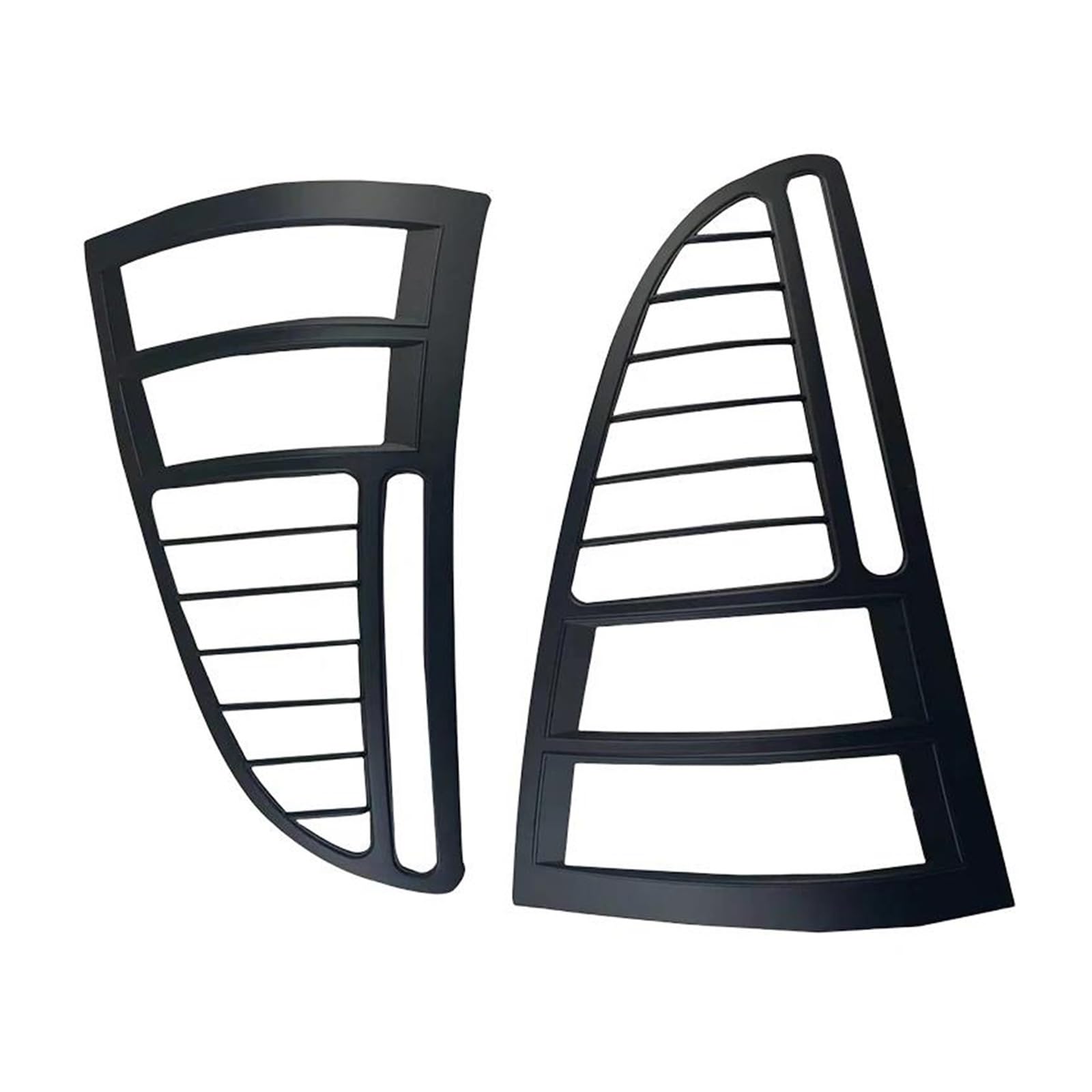 Protector de luz trasera plateado con acabado premium para Innova 4