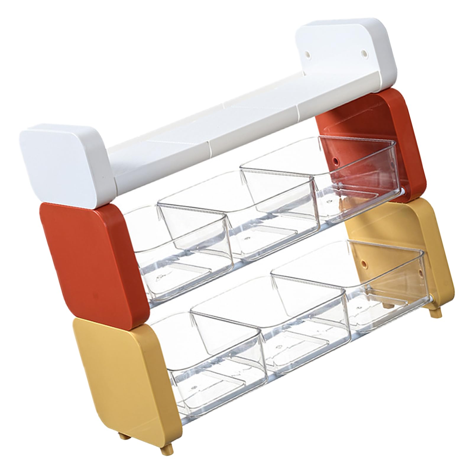 Portaoggetti per bustine da tè con design multistrato Pratica unità di smistamento per bustine di tè, organizer unici per cucine domestiche, ufficio, caffetteria