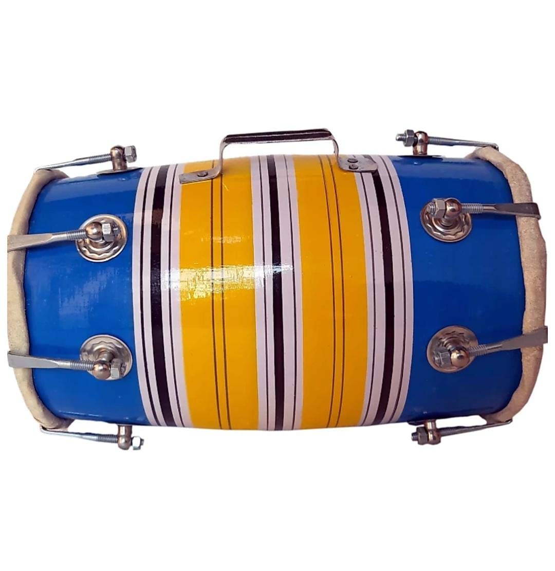 Apex musicals baby Dholak Size 13 inch-image-8