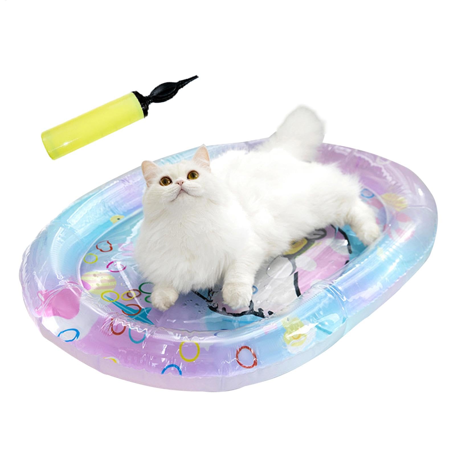 Tapis d'eau pour chat anti-chaleur et rafraîchissant pour l'été