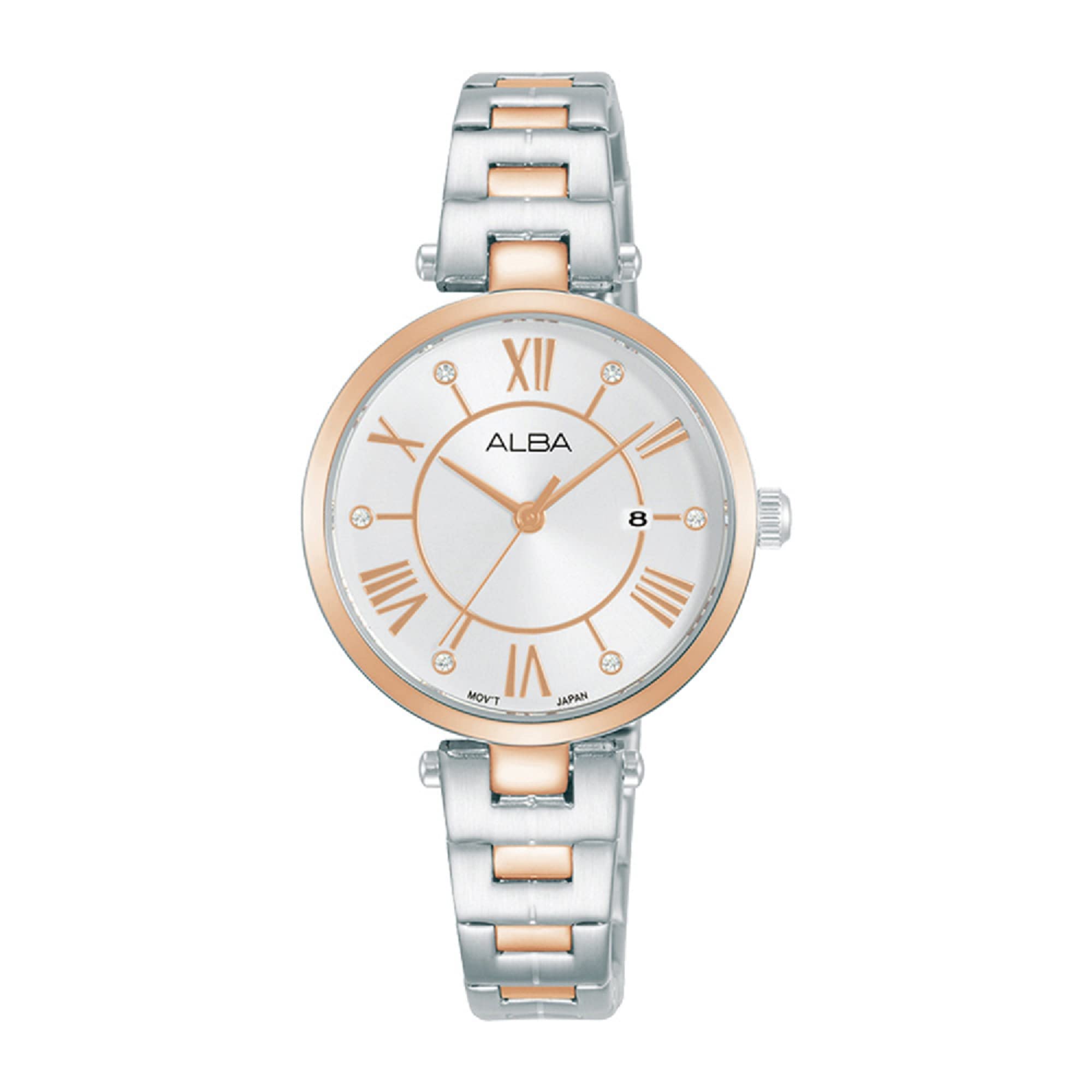 Alba Stainless Steel Women Analog Wristwatch Ah7An4X1, White Dial, Multi-Color Band (B0BDDNWDNC) Amazon Price History, Amazon Price Tracker