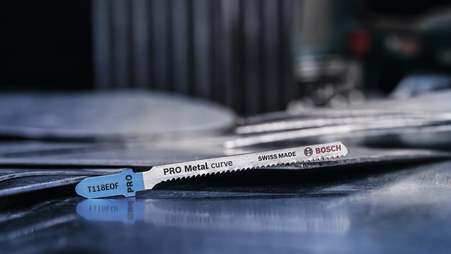 Bosch Accessories Bosch Professional 5 x dekupaj testere bıçağı T 118 EOF Flexible for Metal (çelik sac, aksesuar dekupaj testeresi için), 1,5-4 mm