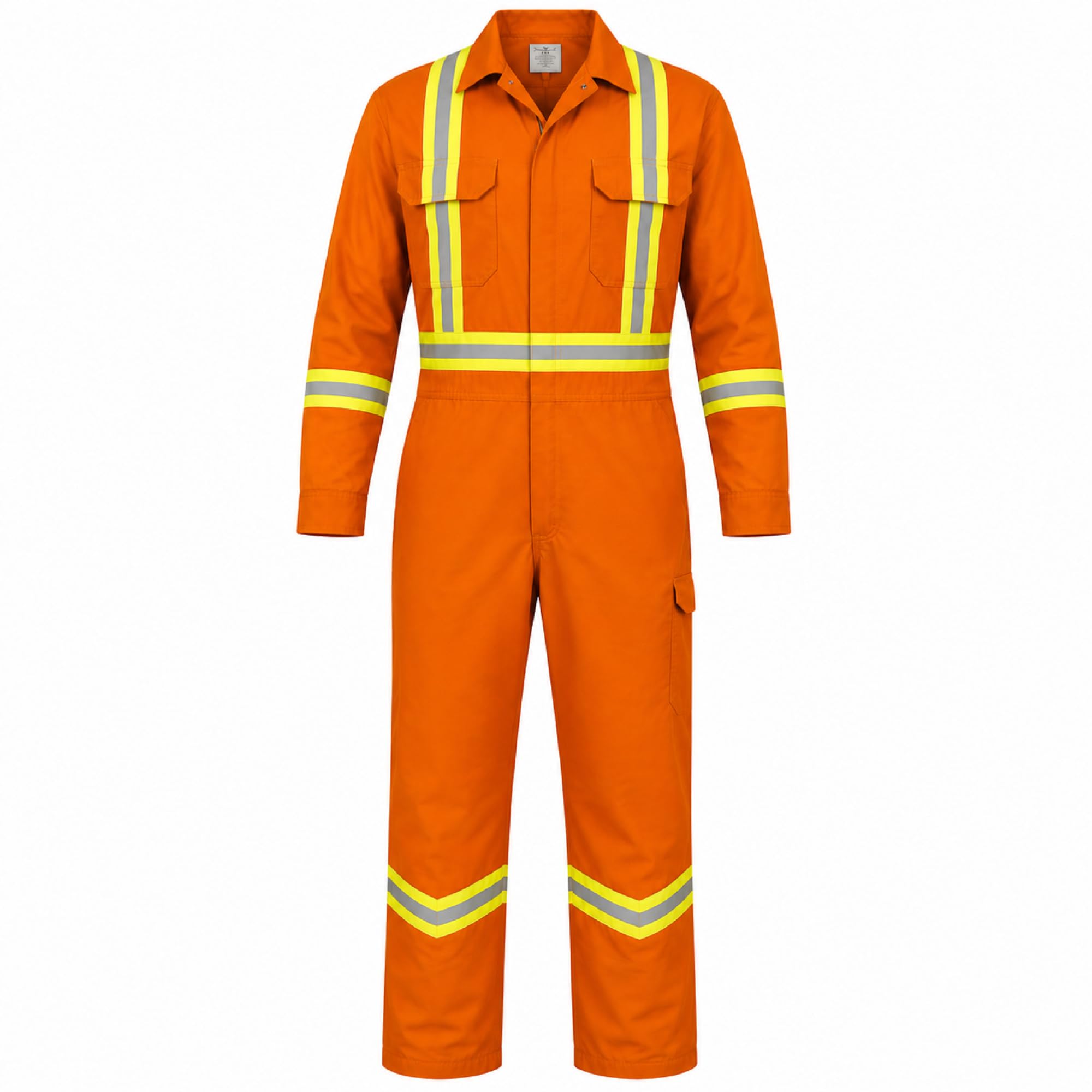 Flame Resistant FR High Visibility Hi Vis Coverall