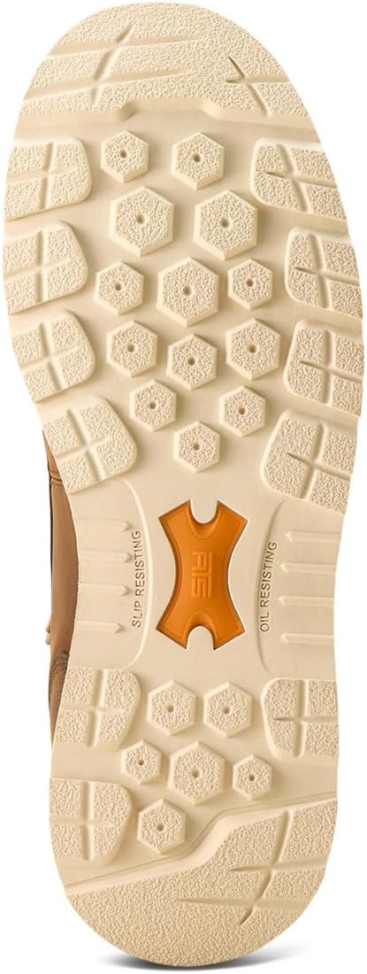 ARIAT mens Rebar Wedge Moc Toe 6" Waterproof Work Boot - Image 7