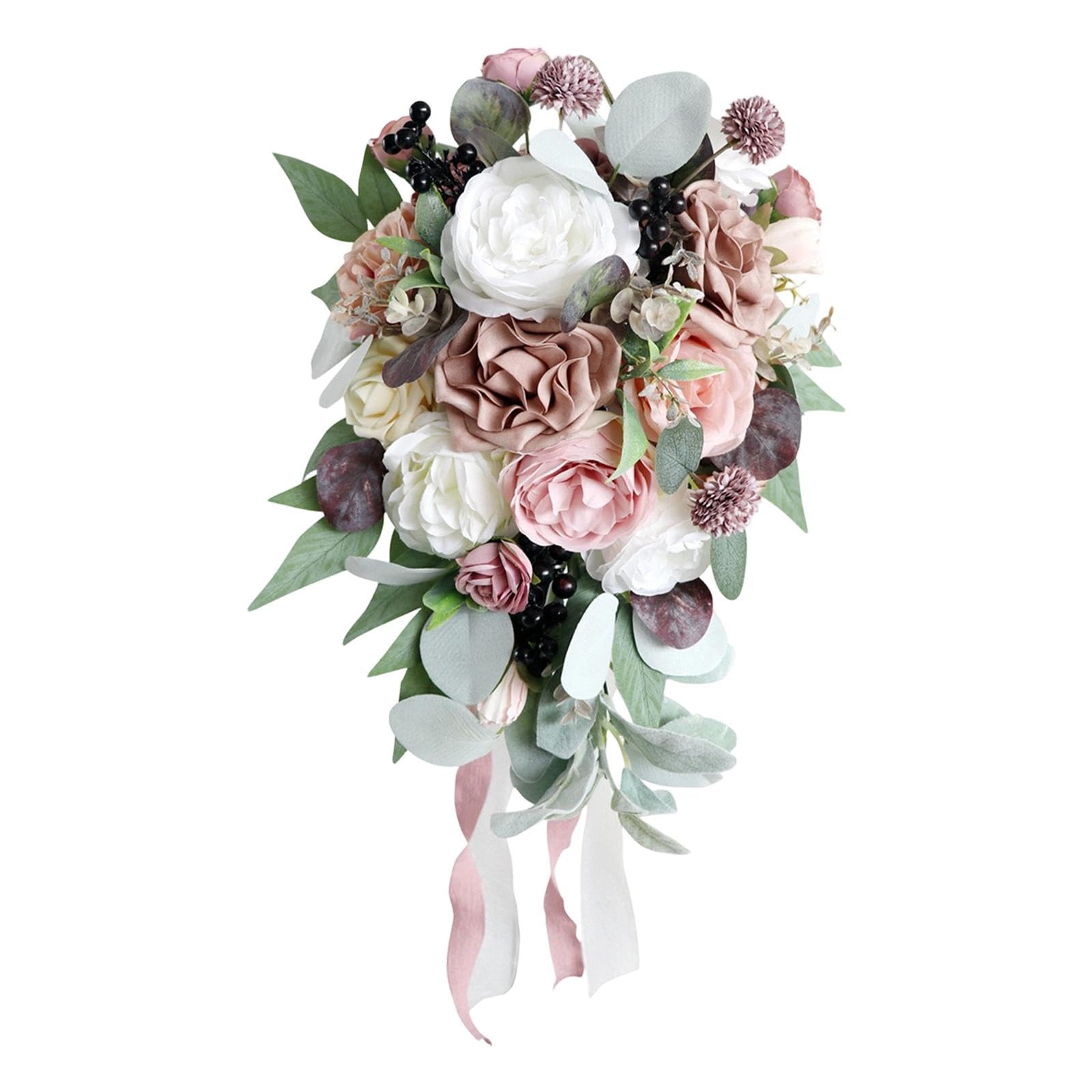 Cascading Bridal Bouquet Per Anniversario