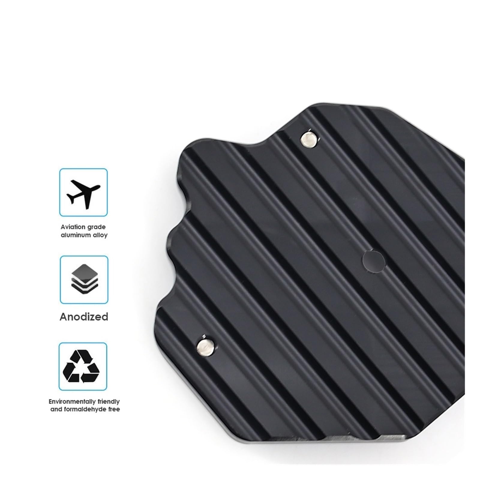 Piastra Estensione Per Cavalletto Laterale Yamaha XT 1200 Z - Alluminio, Anti Ribaltamento