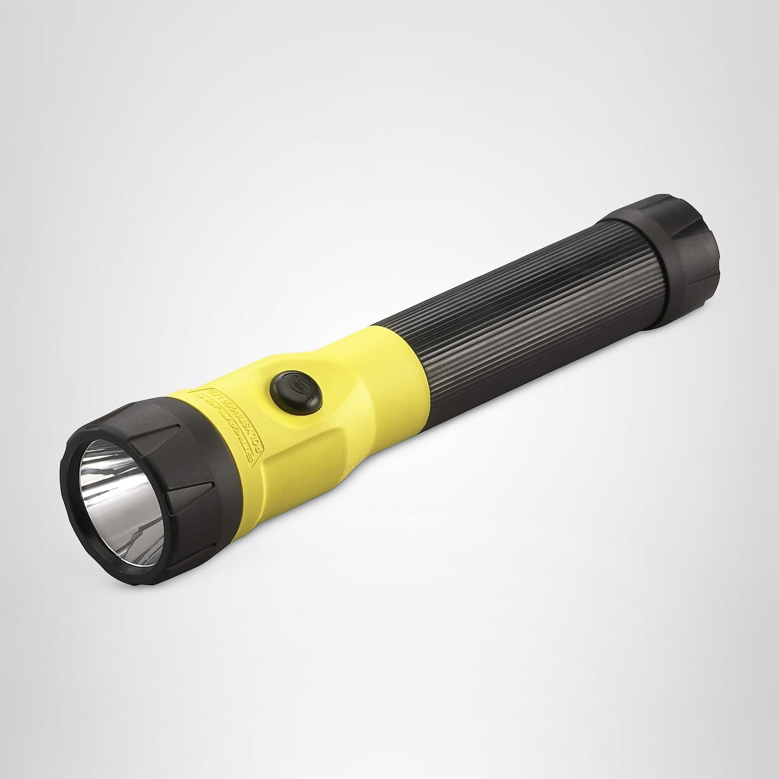 Streamlight 76184 PolyStinger LED Flashlight with DC Charger and Piggyback Holder, Yellow - 485 Lumens