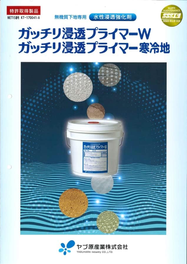 ガッチリ浸透プライマーW 4kg(約8～20平米分)【103878】 – ペンキ屋 