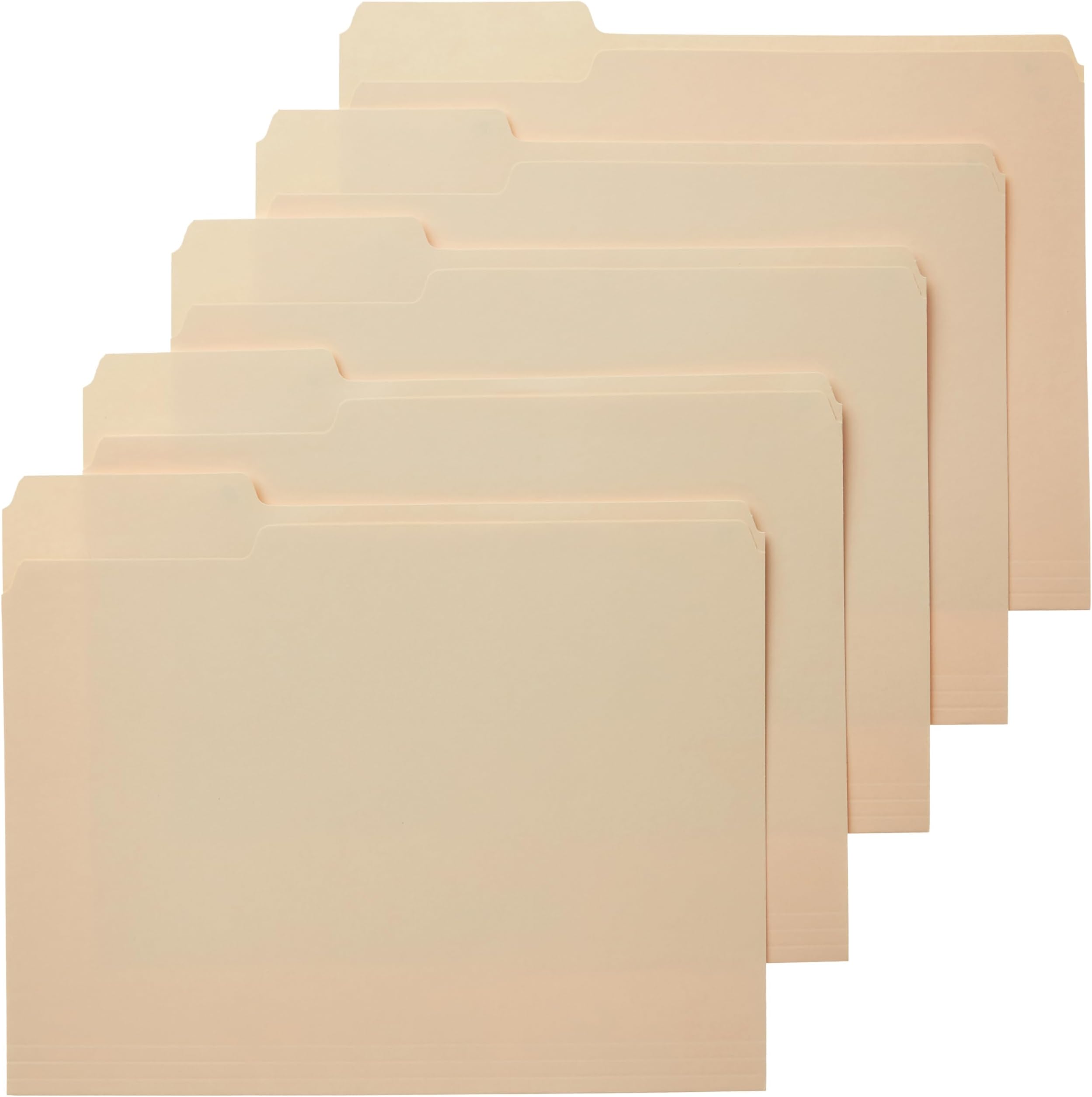 AmazonBasics File Folders - Letter Size (100 Pack) - Manila