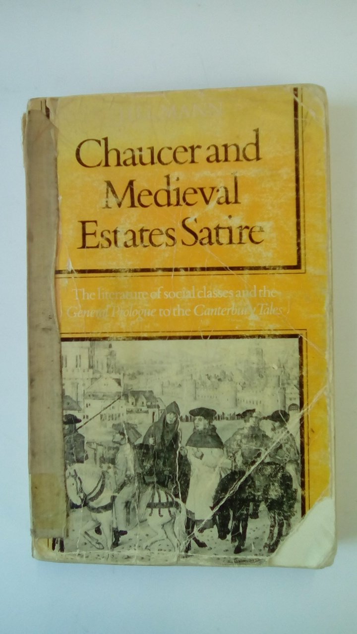 Chaucer: Medieval Estates Satire: 0