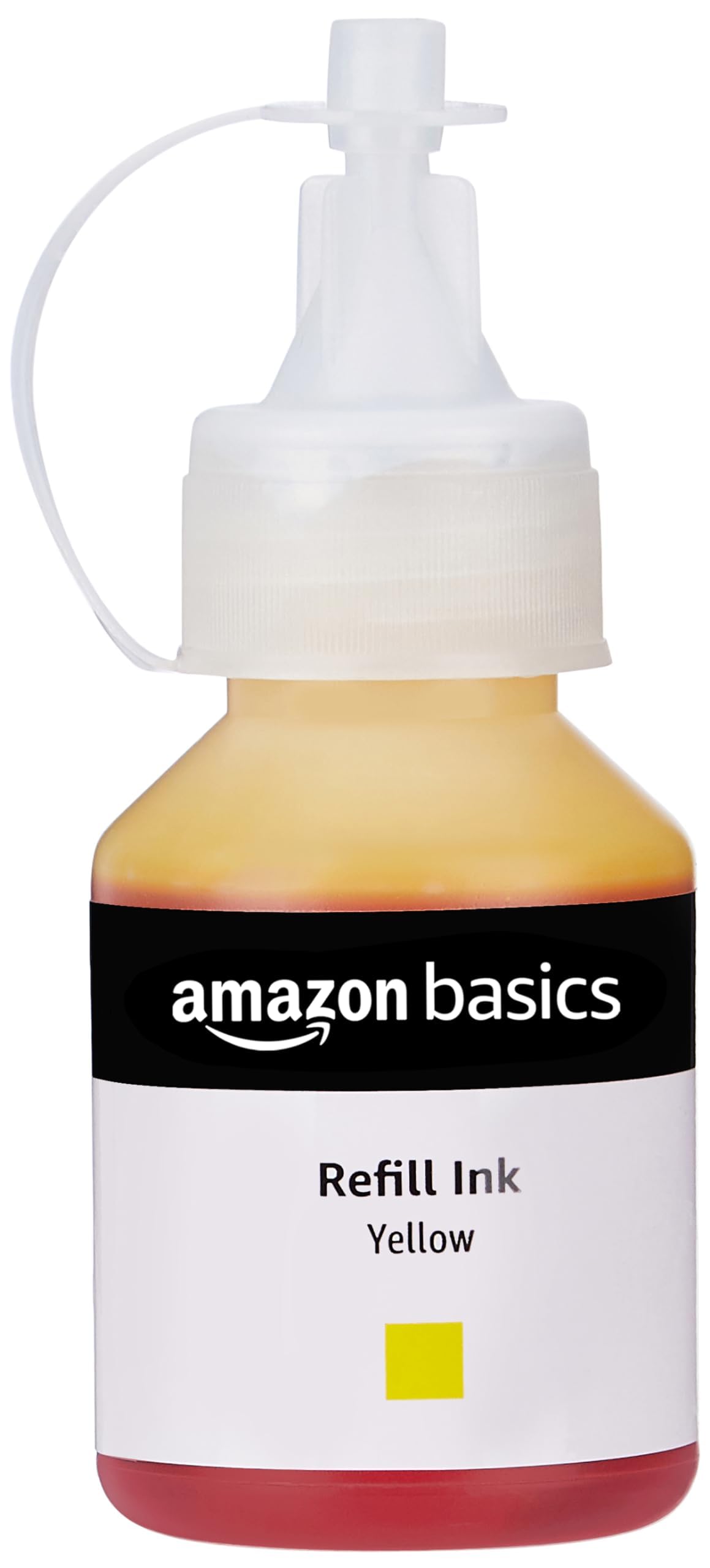 amazon basics BT5000Y Ink Bottle | Compatible with Brother Printers - DCP-T220, DCP-T226, DCP-T420W, DCP-T426W, DCP-T520W, DCP-T525W | High Print Quality | Compatibility Tested | Leak-Proof (Yellow) (B0CHS6LC6G) Amazon Price History, Amazon Price Tracker