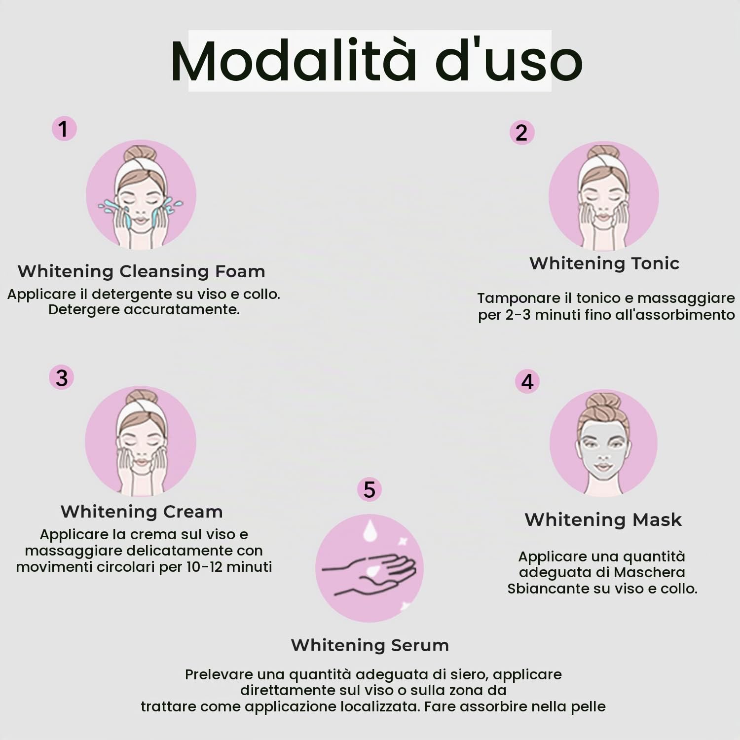 O3+ WHITENING FACIAL KIT