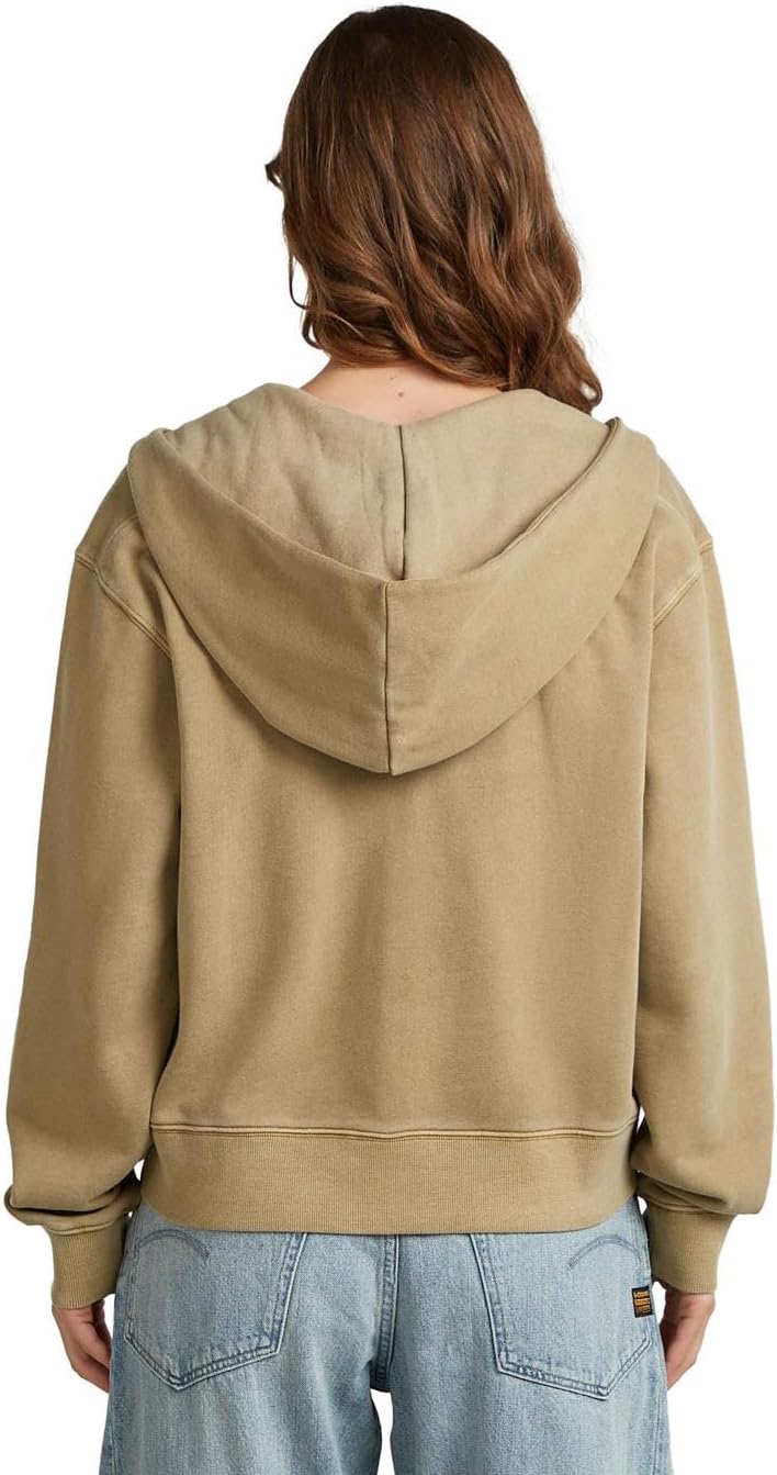 G-Star Washed HDD Zip Relaxed SW WMN Women's Sweater (Pack of 1)