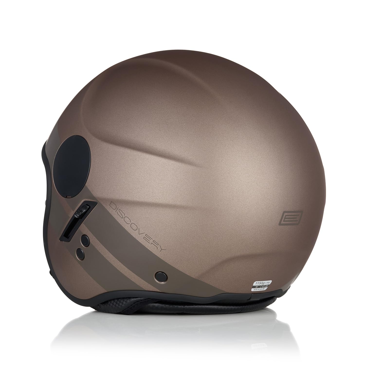 ORIGINE Casque Moto Jet Casque Scooter Ouvert avec Visière Homologué ECE