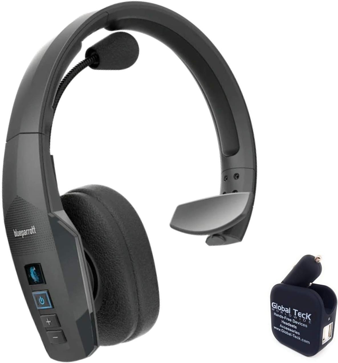 Holiday Deals 🛒 BlueParrott B450-XT Bluetooth Headset - Water, Dust Proof - IP54 Rated - w/Global Teck Priority Gold Support Plan and Wall Charger Included Super Big Clearance! BlueParrott B450-XT Bluetooth Headset - Water, Dust Proof - IP54 Rated - w/Global Teck Priority Gold Support Plan and Wall Charger Included