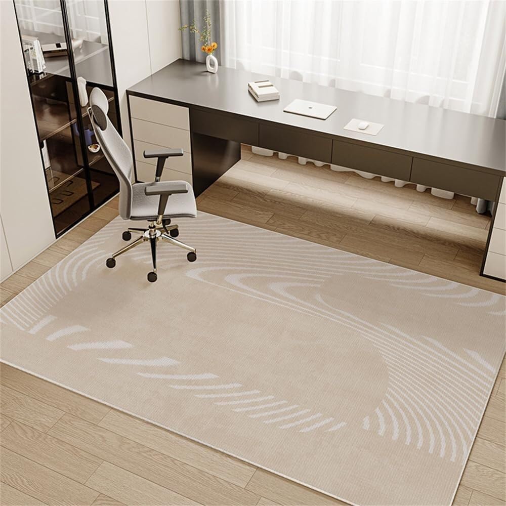 SSDDLZEQ Premium durable range Office Chair Mats, Suitable For Carpets And Hardwood Floors(Abstract,80x120cm)
