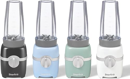 Miniatura 10 de Starfrit Licuadora personal - Dos tazas de 28.0 fl oz - Modos alto, bajo y de pulso - 300W - Azul cambray