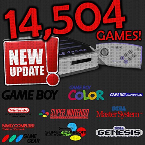 SD card for Retron 5 loaded with over 14,500 games! Plug in and ready to play!!!