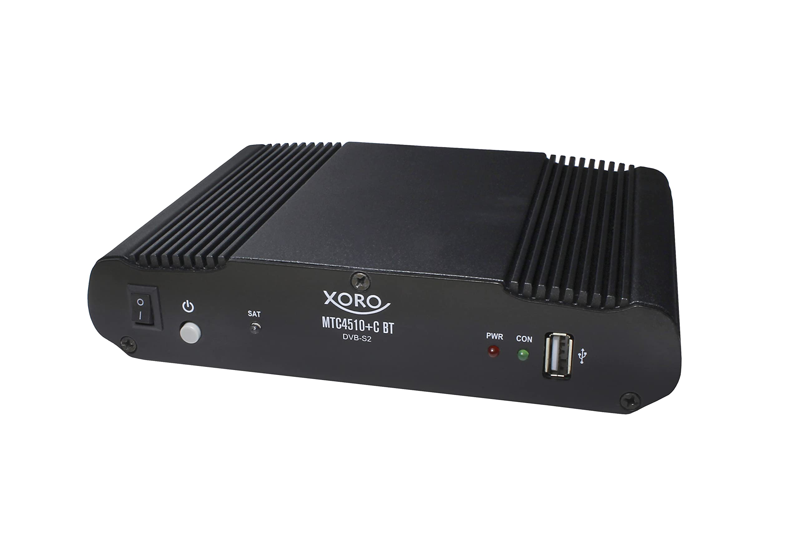 Xoro MTA 55-BT 55 cm w pełni automatyczna antena satelitarna z urządzeniem sterującym do przyczep kempingowych/przyczep kempingowych, szara