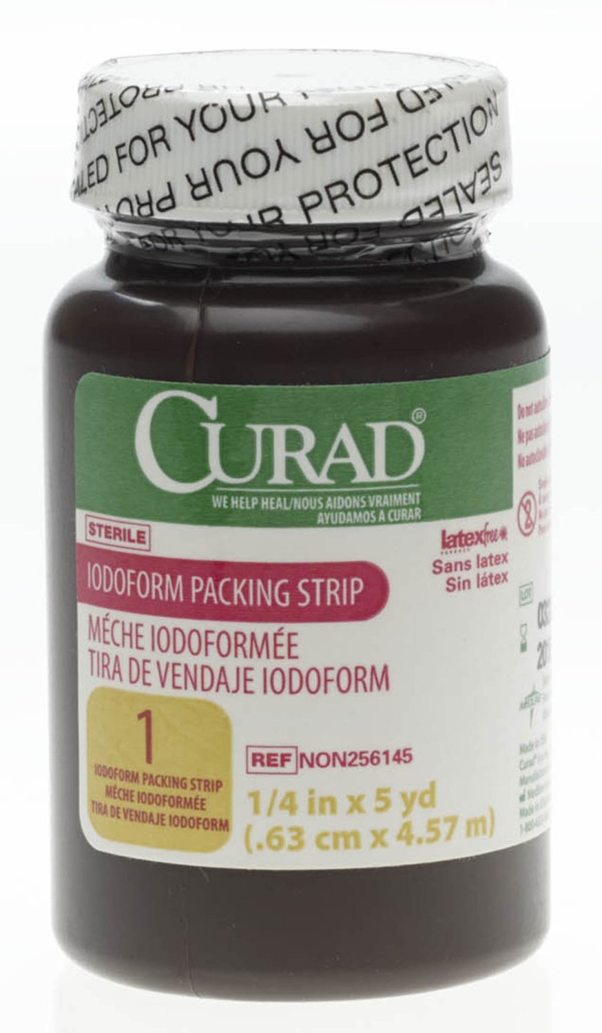 MEDLINE NON256145 NON256145H Curad Sterile Iodoform Packing Strips
