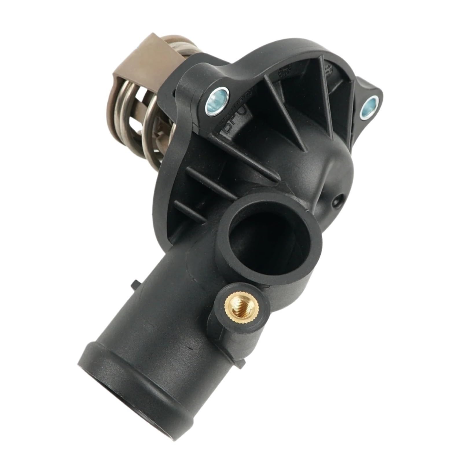 Obudowa termostatu z czujnikiem 1 sztuk 059121111N 059121111H pasuje do Audi A4 S4 A5 S5 A6 Q7 pasuje do VW Touareg Phaeton 3.0T V6 Termostat(059121111R OEM)