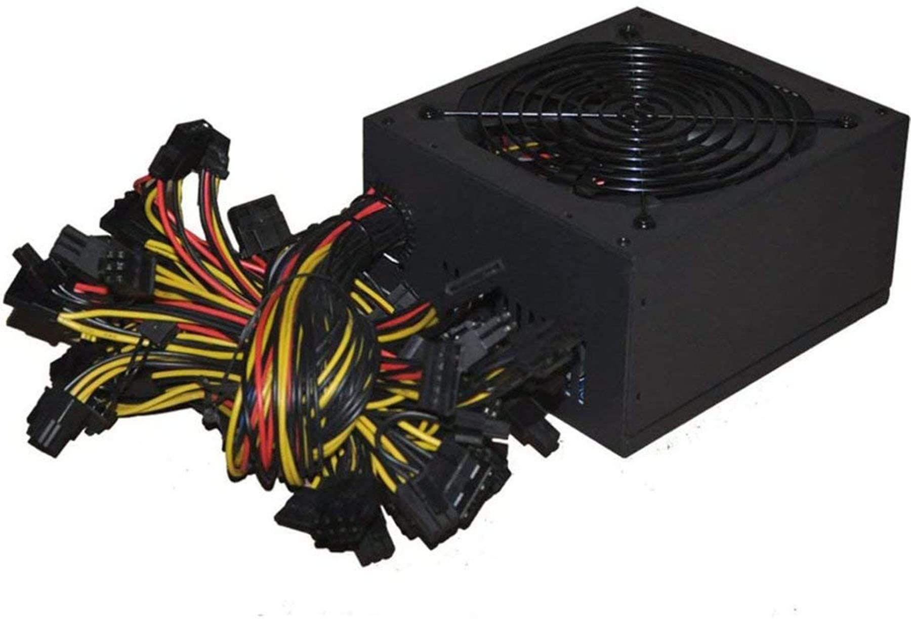 Alimentatore minerario 1800W per GPU 6/8 GTX,Potenza mineraria Ethereum BTC ASIC ATX Alimentazione mineraria,ETH Bitcoin Mining PSU PC PC Alimentatore Mining Rig PSU