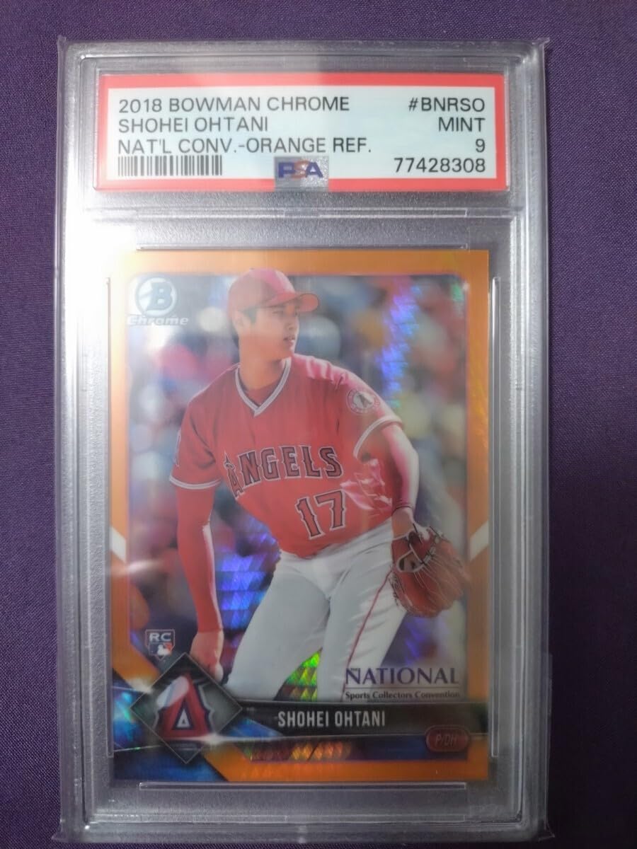 Amazon.co.jp: 2018 Bowman Chrome NATIONAL 大谷翔平 25シリ 9 Shohei 