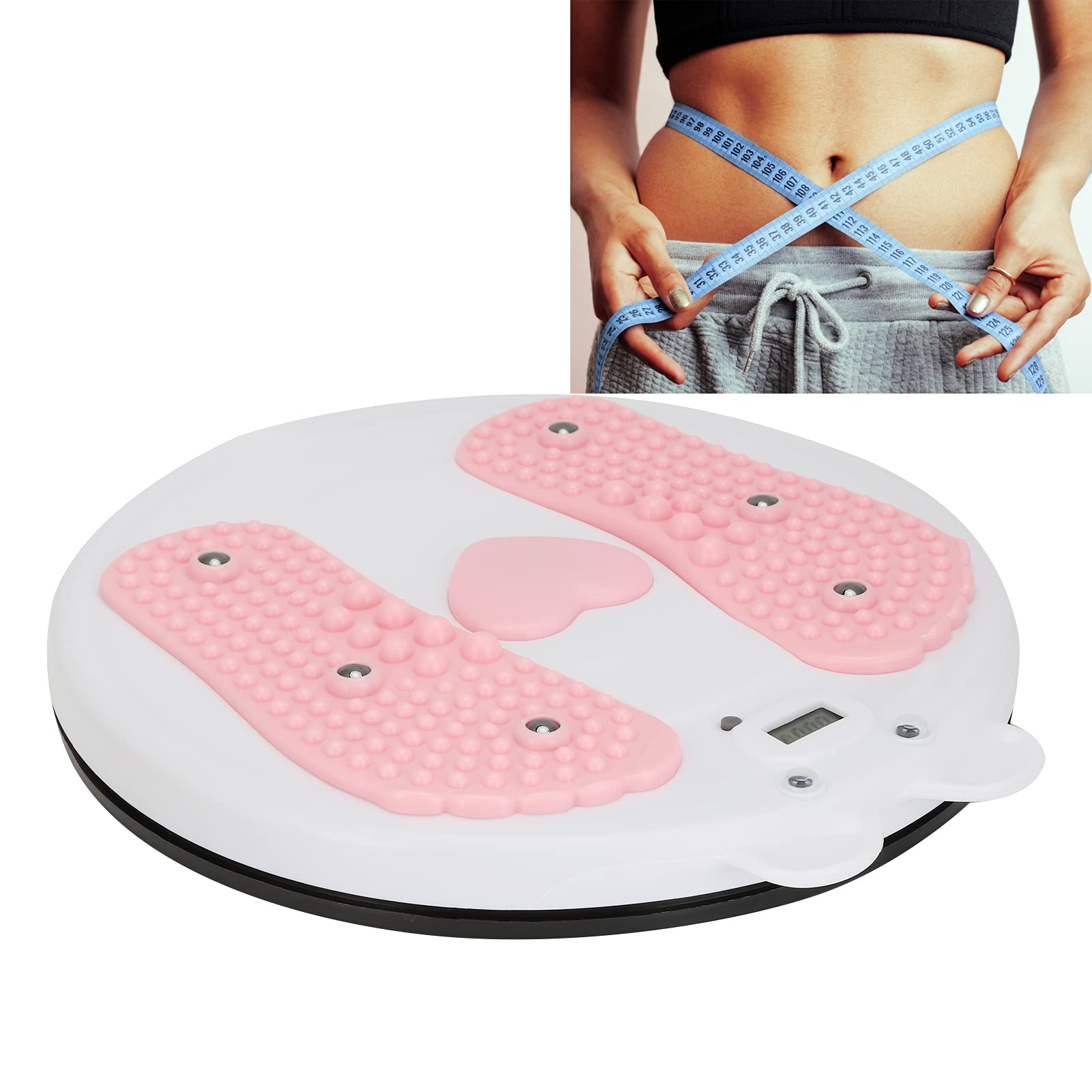 Vita Twisting Disc Vita Twister Antiscivolo Rotondo Rotante Balance Board Piastra per Bordo Macchina per Modellare il Corpo Attrezzo Sportivo per Esercizi con 6 Magneti