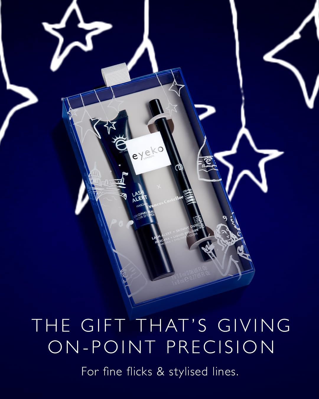 Amazon.com: Eyeko Lash Alert and Skinny Eyeliner Duo 2023 (Mascara