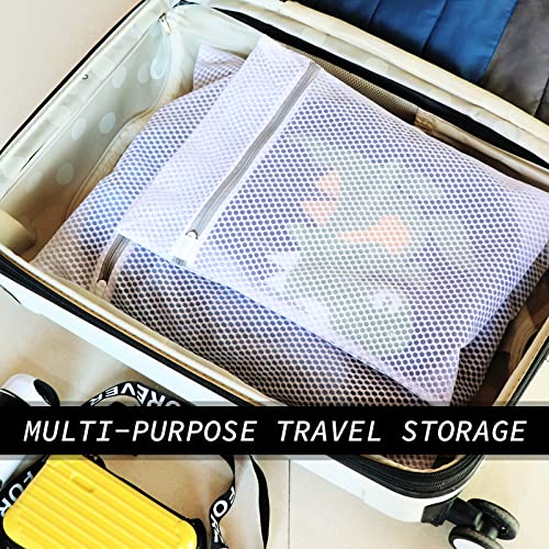 Sueriv 2 Pack Mesh Laundry Bag-2Xxl Oversize Delicates Laundry Bag-Extra Large Durable Laundry Wash Bag With New Honeycomb Mesh-Big Clothes,Household,Bed Sheet,Stuffed Toys thumb #5