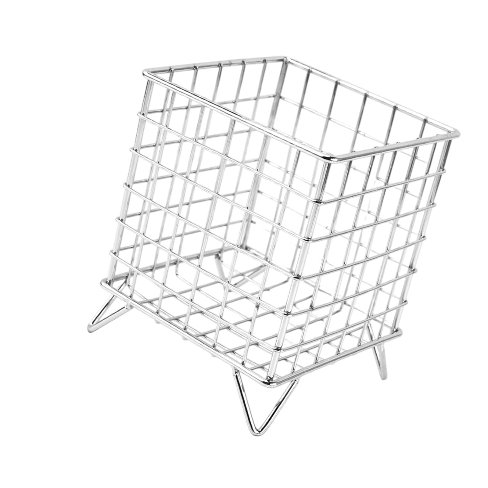 Whoasyst Contemporary Handwoven Metal Holder Offices Supply Organizers for Cosmetics Accessories and Small Items Compact Size Offices Supply Organizers