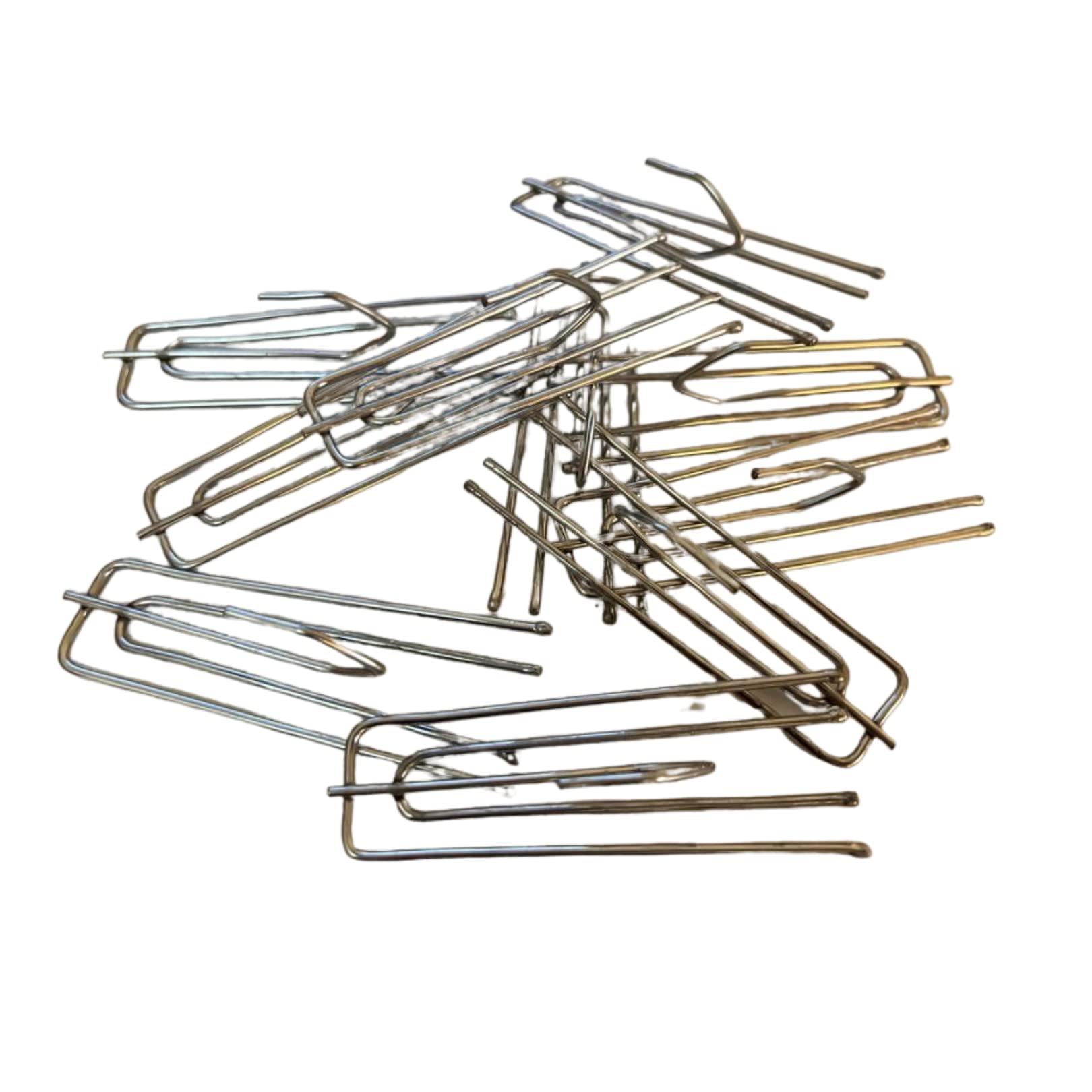 Curtain hooks (Short) Window Treatment 4 Prongs Pinch Pleat Drapes 100pcs