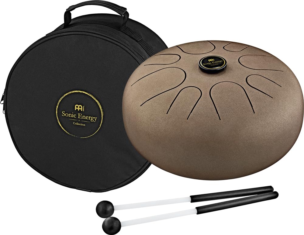 MEINL Sonic Energy Steel Tongue Drum Vintage Brown - A Akebono, STD2VB