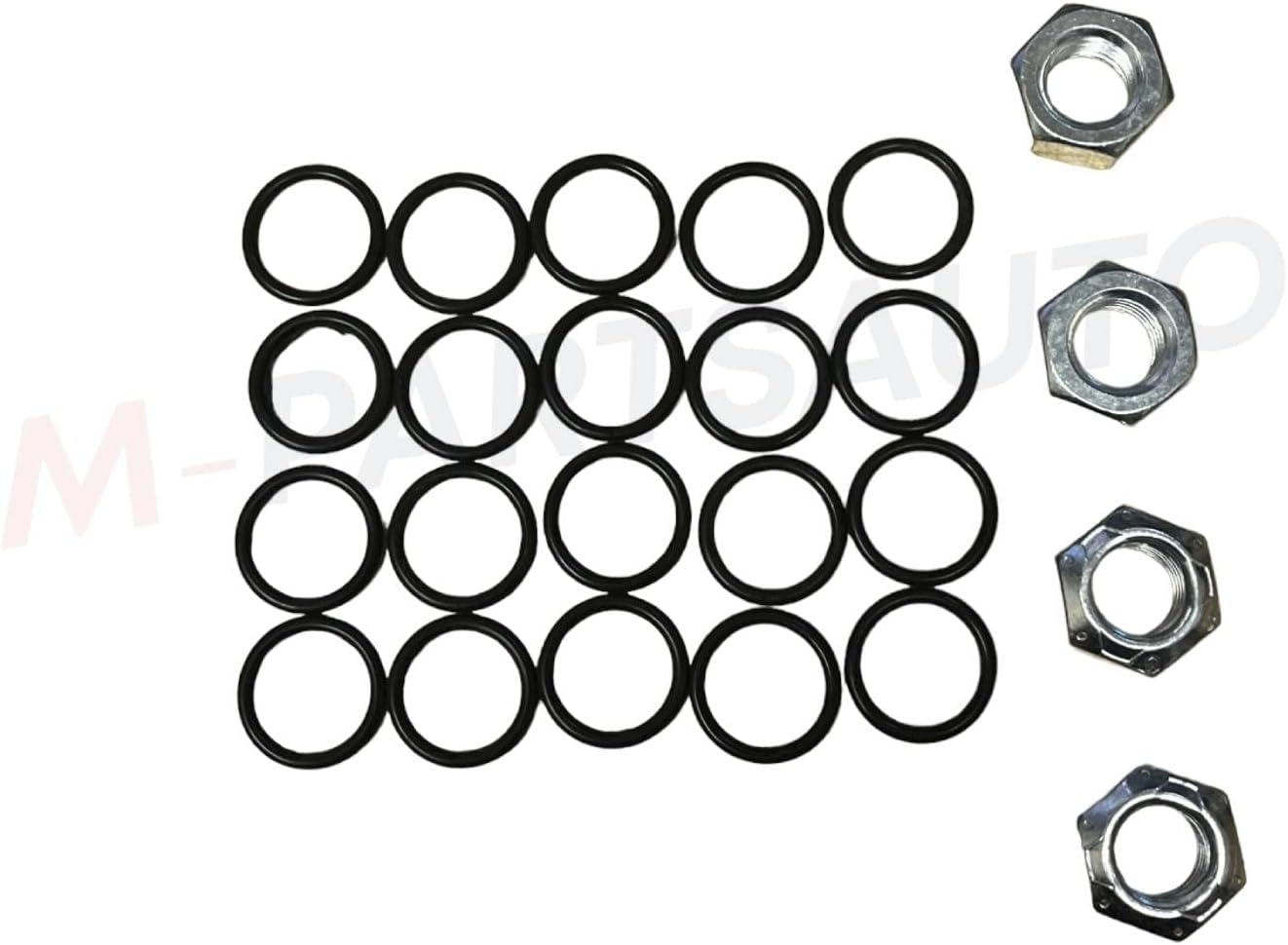 Brake Pad Kit, Dexter Axle 10K -12K Compatible, Semi-Metallic with Hardware