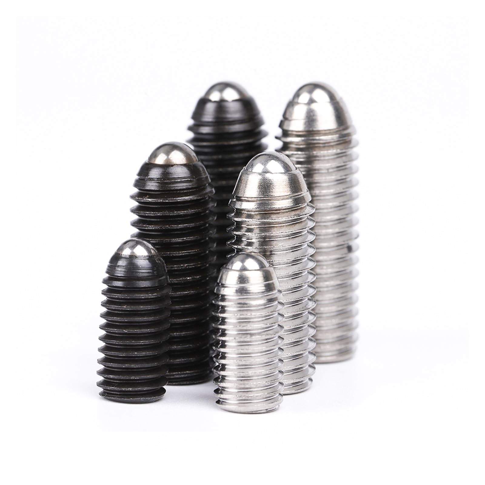 Bal plunjer veer plunjer stelschroef, 20 Stuks M3 M4 M5 M6 M8 M10 M12