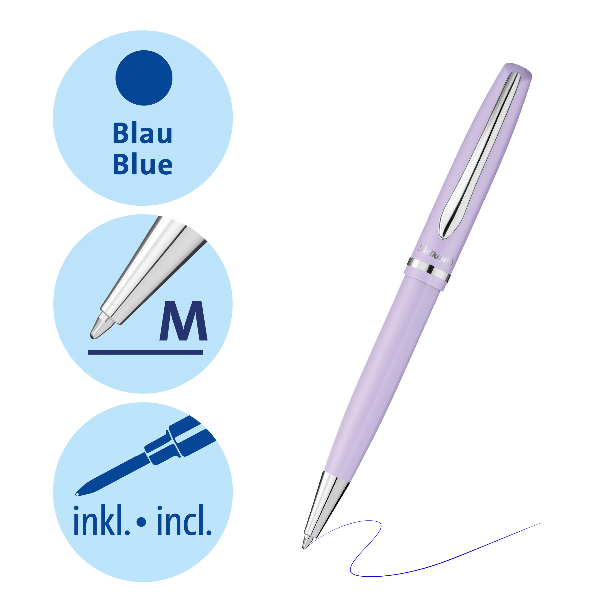 Amazon | Pelikan Ballpoint Pen Jazz K36 - Pastel Lavendel