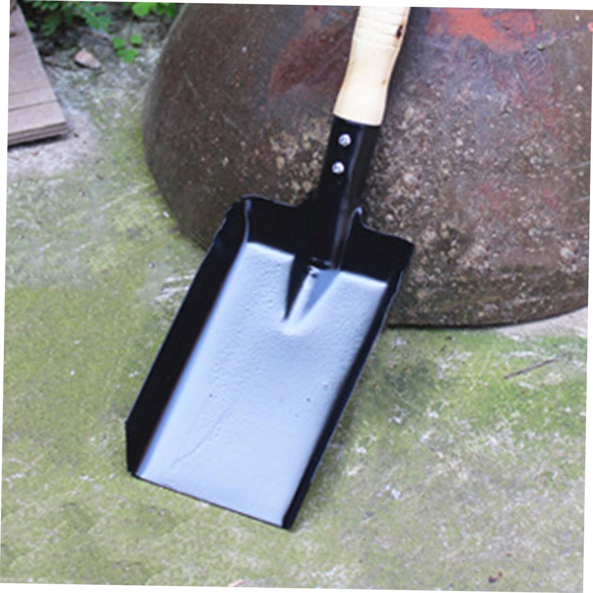 TOYANDONA 2pezzi Pala Giardino in Ferro Resistente all Usura Adatta per Esterni per Scavare Terreni Difficili e Rompere Zolle di Terra Indurite Pratica per Giardinaggio e Rimozione Ghiaccio